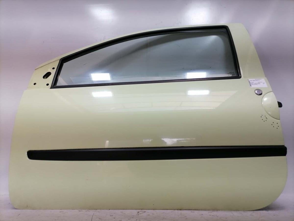 Renault Twingo 2 original T&uuml;r links Fahrert&uuml;r OVF91-Vert Rainette BJ09